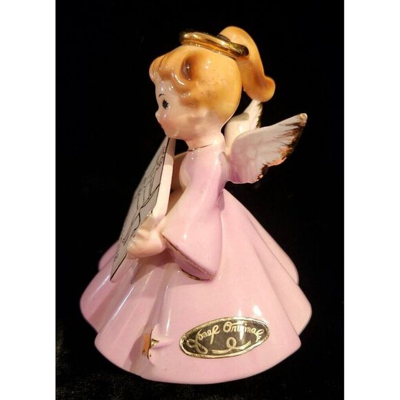 Vintage Josef Originals SAGITTARIUS Horoscope Angel Series Zodiac Girl Figure - Picture 2 of 6